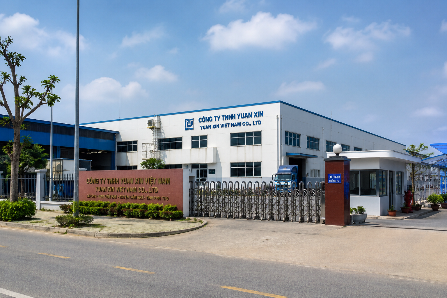 Doanh nghiệp đầu tư xây dựng nhà máy trong Khu công nghiệp Cẩm Khê - Phú Thọ