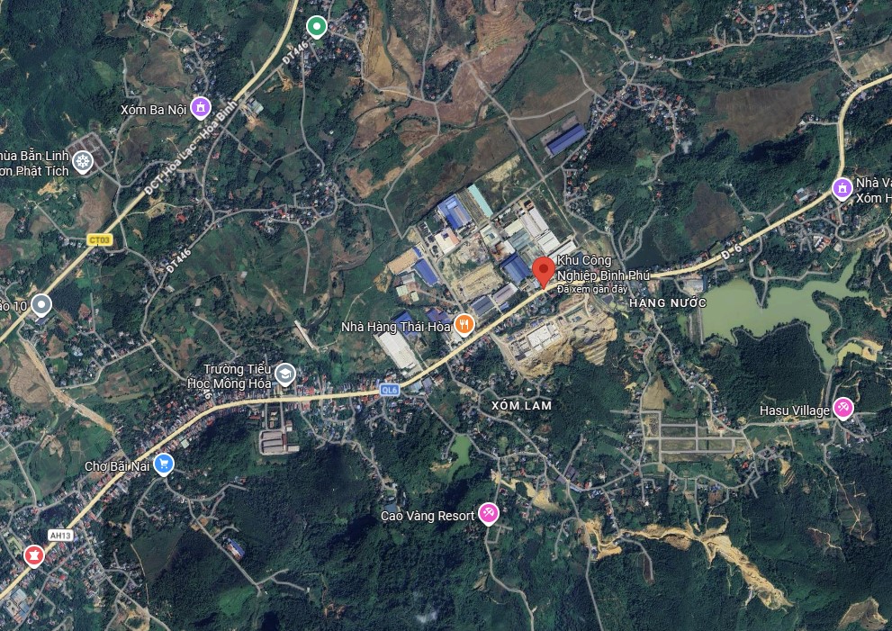 Cho thuê 2000 m2 nhà xưởng trong KCN Bình Phú - Tỉnh Phsu Thọ làm được tái chế nhựa, sơn và một số ngành nghề khác liên quan đến môi trường