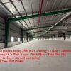 Đây là tầng 2 của 1 nhà xưởng trong số 02 xưởng cần cho thuê ở khu công nghiệp Bình Xuyên - Vĩnh Phúc - Tỉnh Phú Thọ